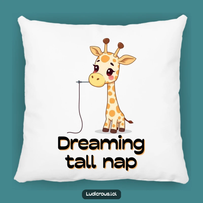 Funny Giraffe Pillow: Wobbly Neck Needle Comfort - Adorable Funny Gift