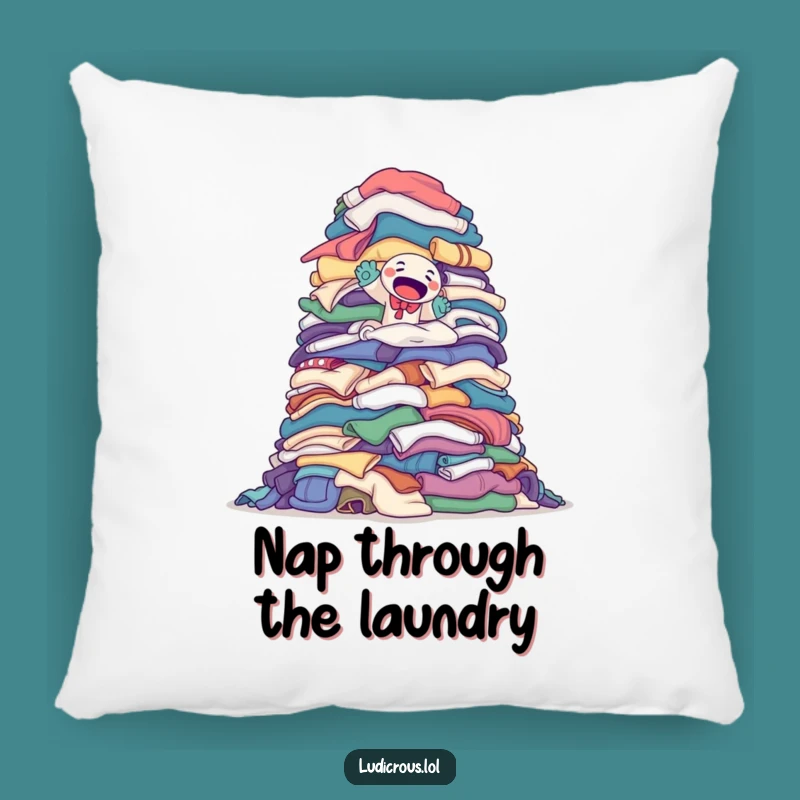 Funny Sock Puppet Pillow - Snuggle Up with Determined Comfort