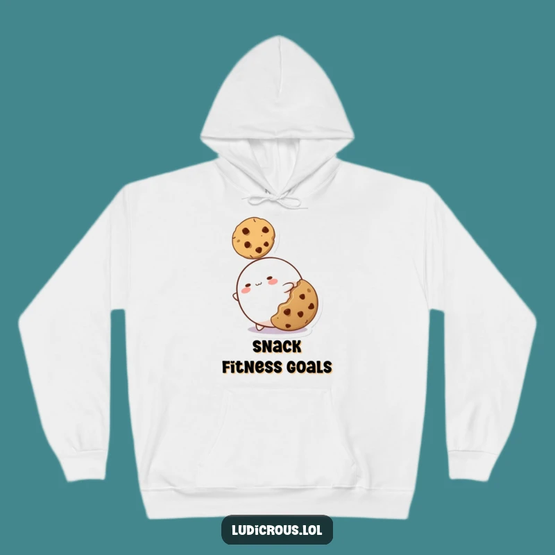 Funny Blob Hoodie: Cozy Up with a Hilarious Cookie-Chasing Design