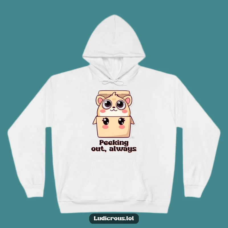 Funny Creature Hoodie: Many Eyes Peeking, Cozy & Hilarious Surprise Gift