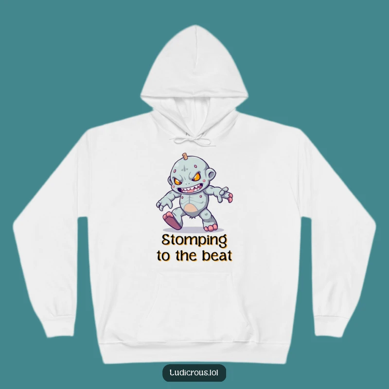 Funny Golem Skipping Hoodie - Cozy Determination Funny Gift for All