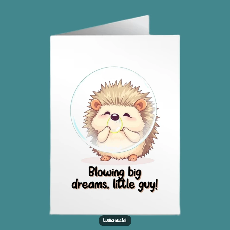 Funny Hedgehog Birthday Card: Free Printable Downloadable Greeting for a Hilarious Celebration