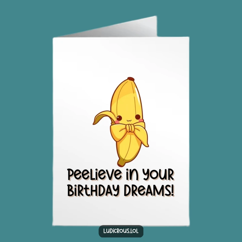 Free Printable Banana Bow Birthday Card: Hilarious DIY Downloadable Gift for Laughs