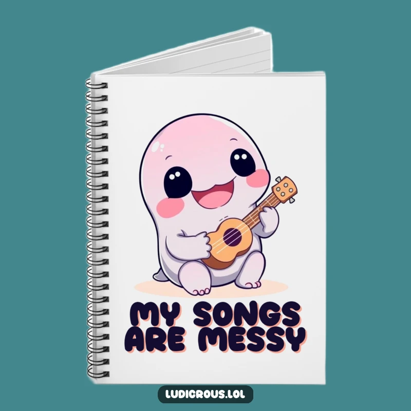 Funny Slime Ukulele Notebook: Jot Down Ideas with Hilarious Musical Inspiration!