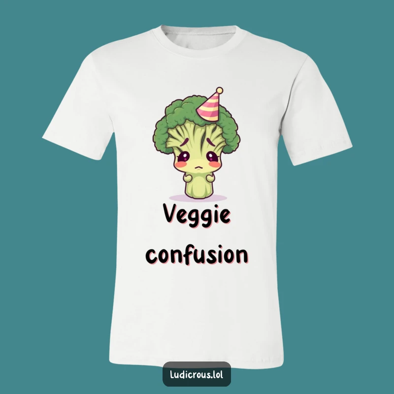 Funny Broccoli Party T-Shirt: Hilarious Veggie Apparel, Makes a Great Gift
