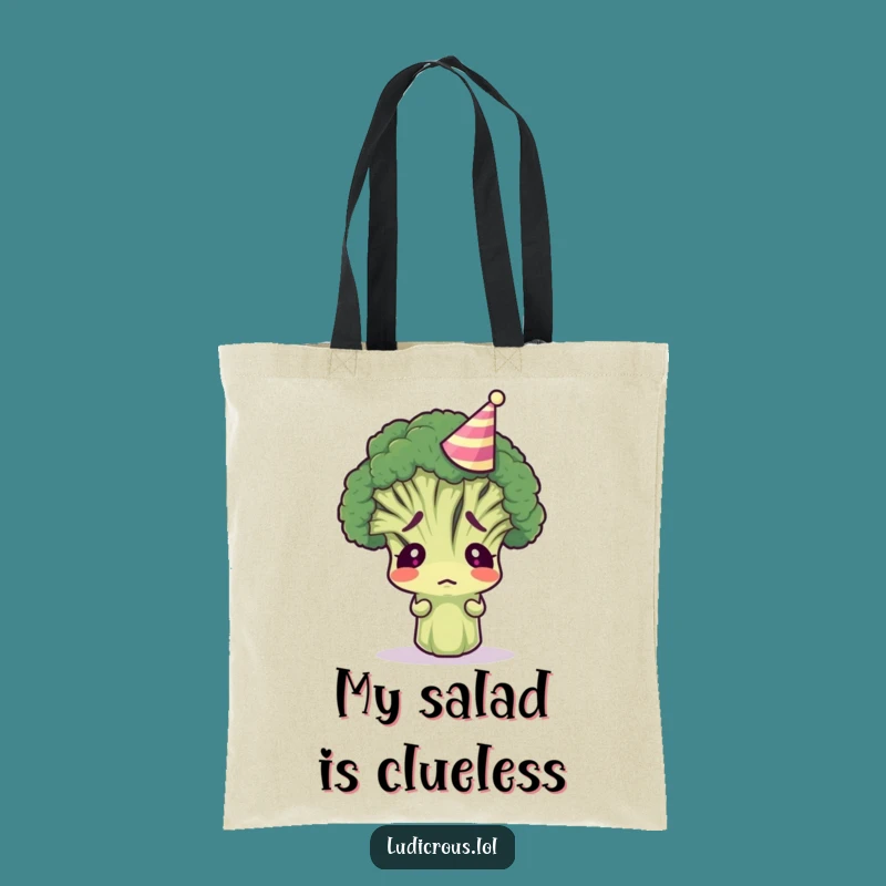 Funny Broccoli Party Tote Bag: Carry Your Laughs, Perfect Shopping Funny Gift